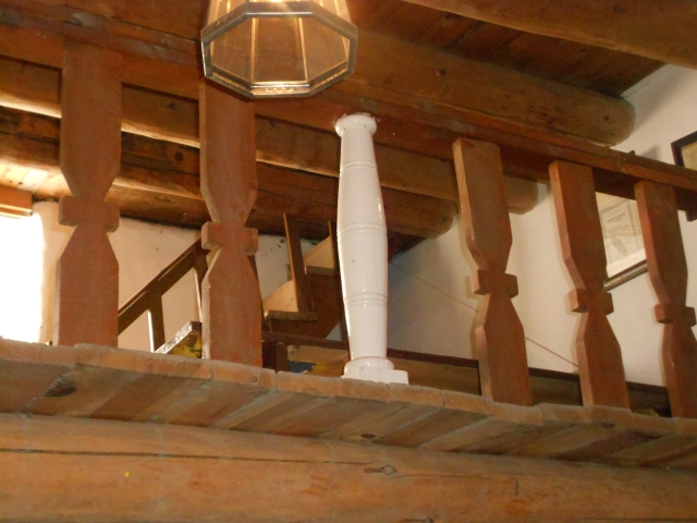 Woodworkers and craftspeople will restore the balcony balustrade back to its original beauty.